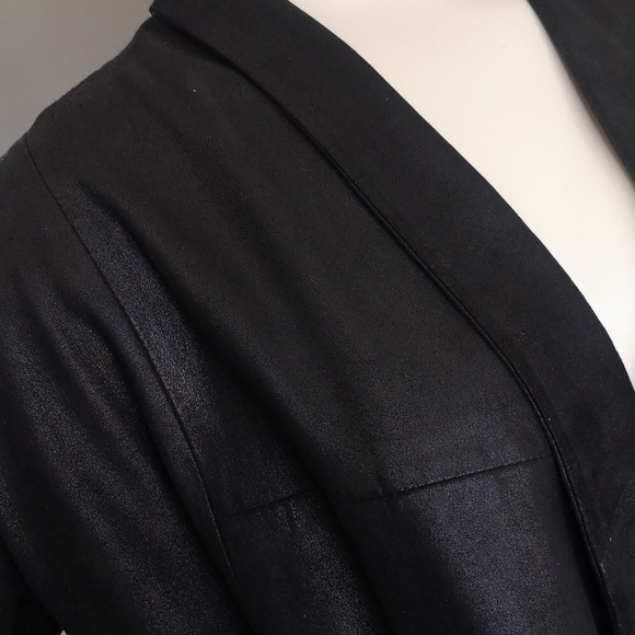 Designers Remix Collection by Charlotte  Eskildsen dressy leather jacket - Picture 4 of 14